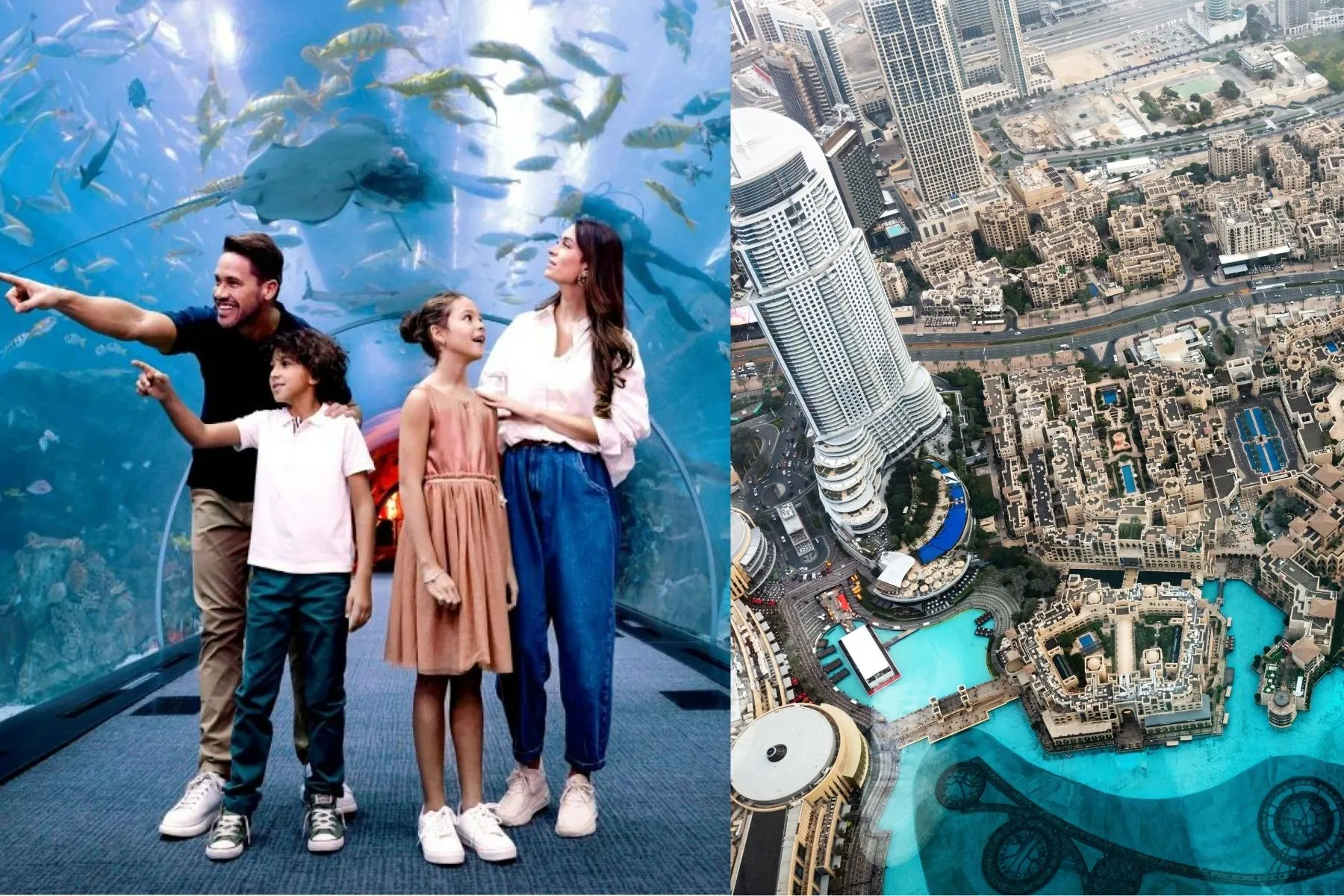 Burj Khalifa And Aquarium Tickets