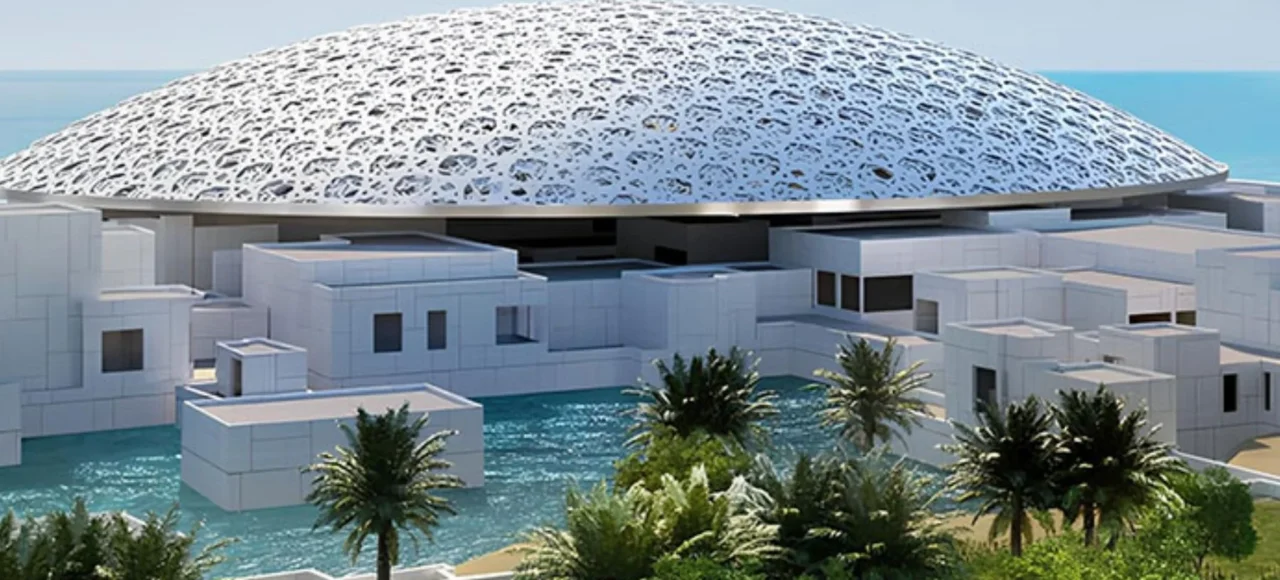 Louvre Abu Dhabi from Dubai