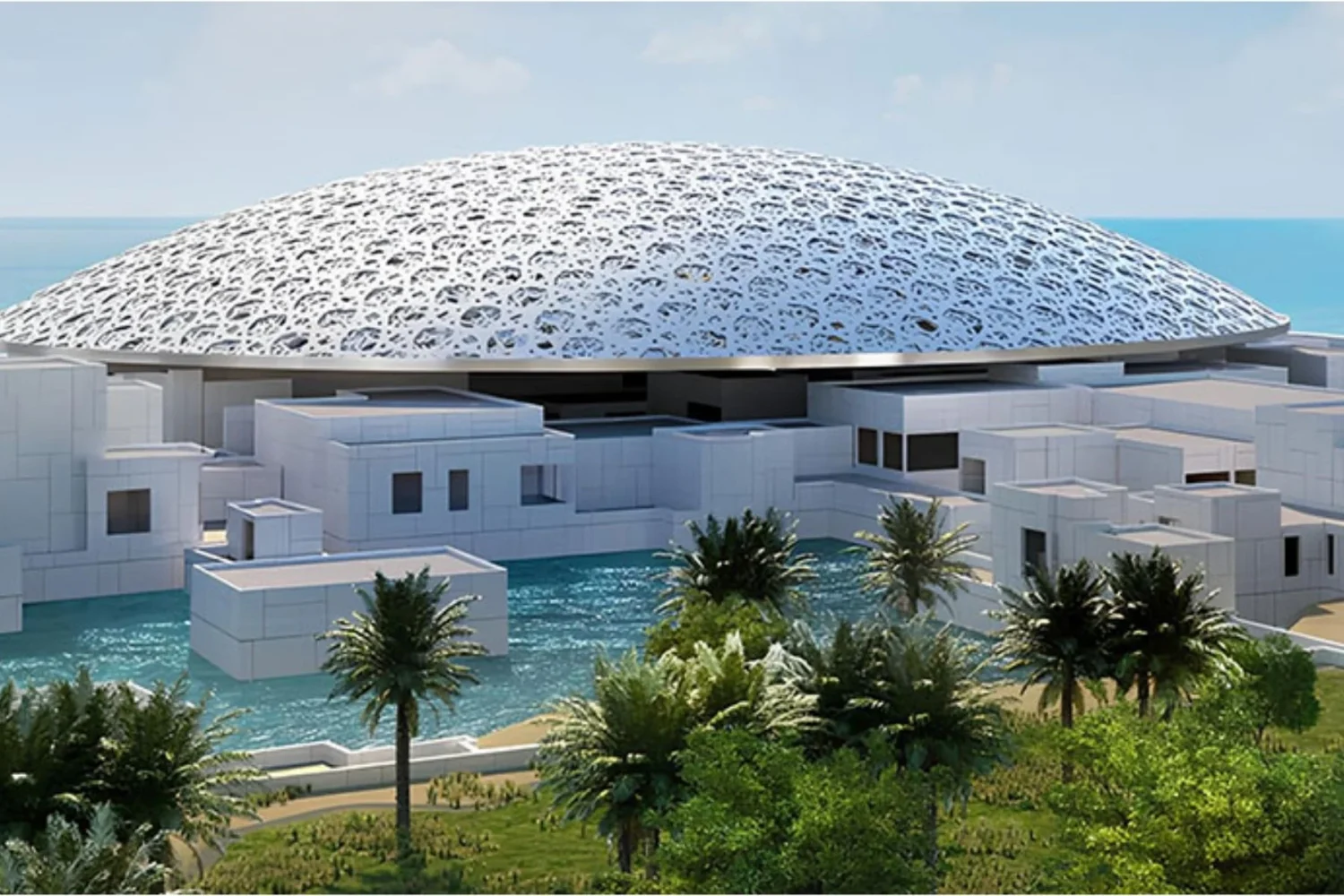 Louvre Abu Dhabi from Dubai