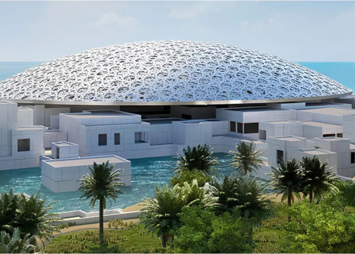 Louvre Abu Dhabi from Dubai