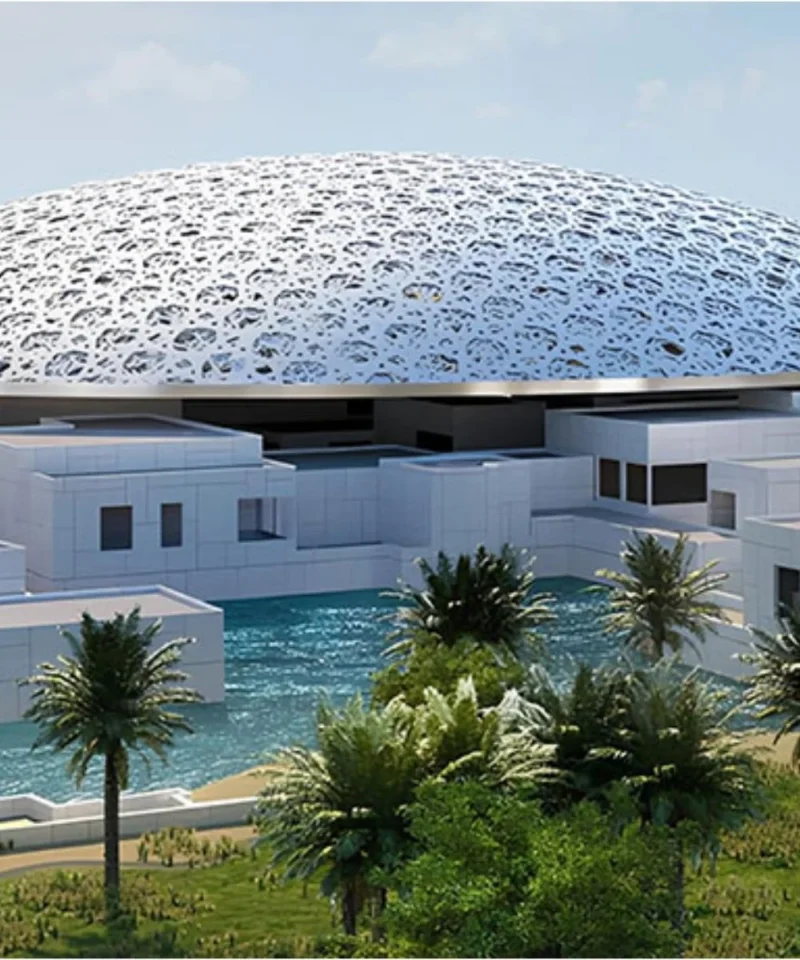 Louvre Abu Dhabi from Dubai