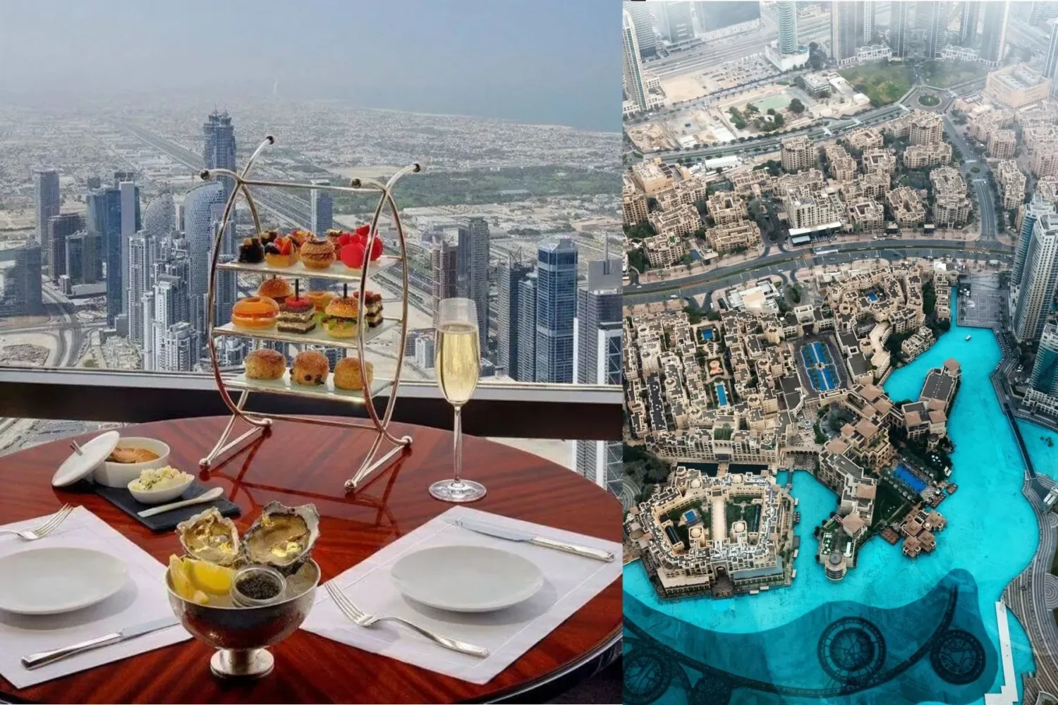 burj khalifa ticket with the cafe treat