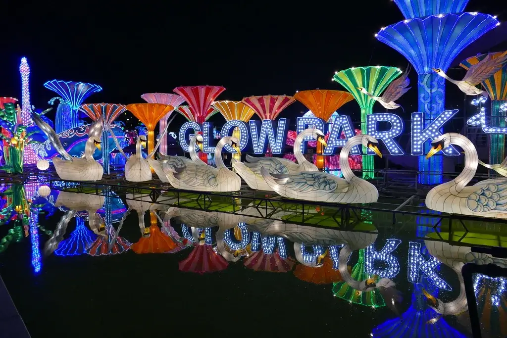Glow Garden + Dino Park + Magic Park Combo Tickets