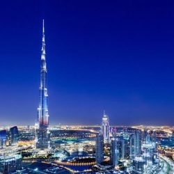 Experience the breathtaking views from level 124 of the world's tallest building, the Burj Khalifa, during non-peak hours.