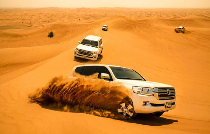 DUNE BASHING DESERT SAFARI DUBAI.