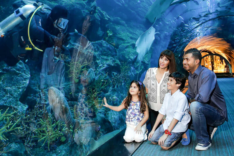 Burj Khaleefa with Aquarium tickets (4)