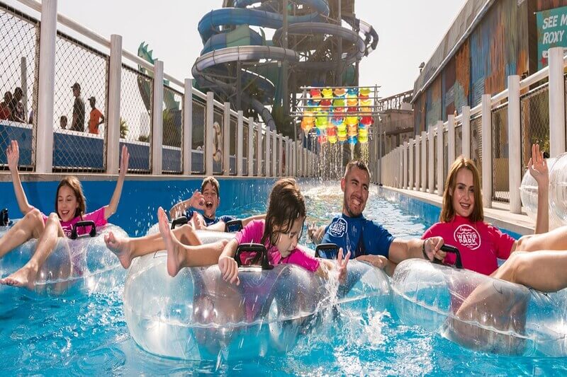 Laguna-Waterpark-Family-Picture-In-Lazy-River
