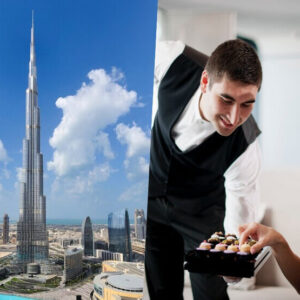 Enjoy stunning views from the Burj Khalifa and indulge in a delicious café treat during non-peak hours.