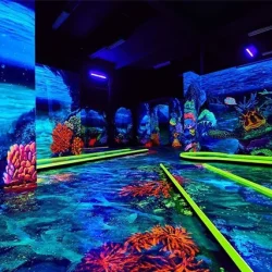 3D Blacklight Minigolf Dubai