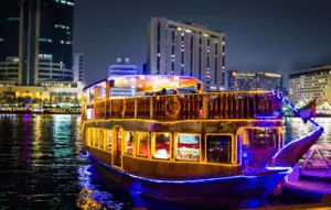 Dubai Water Canal Dhow Cruise