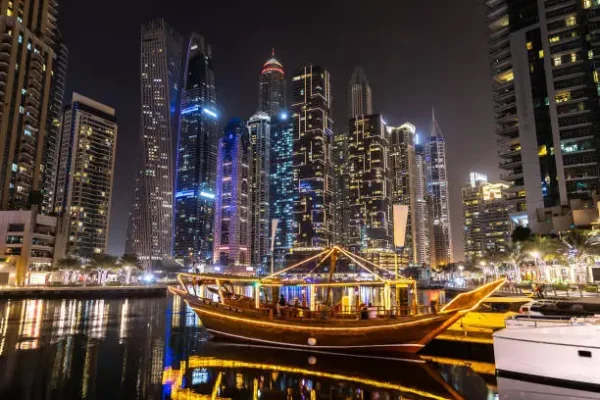 Dubai Water Canal Dhow Cruise