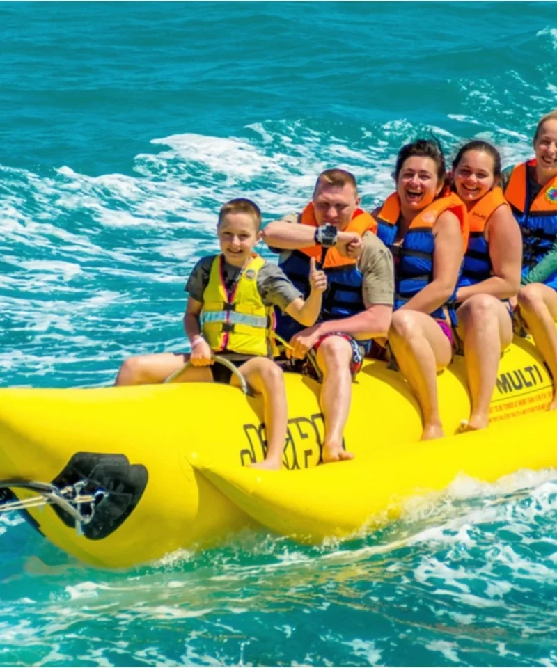 Banana Boat Ride in Dubai