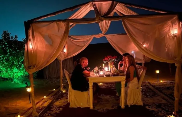 Dinner In Desert