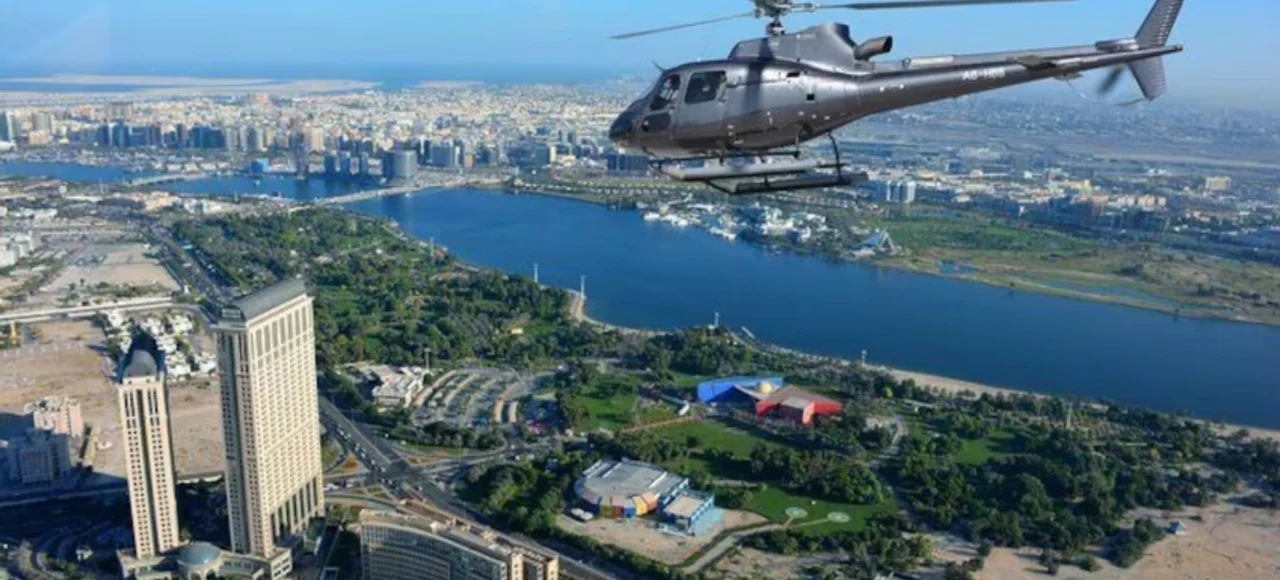 Helicopter Ride in Abu Dhabi