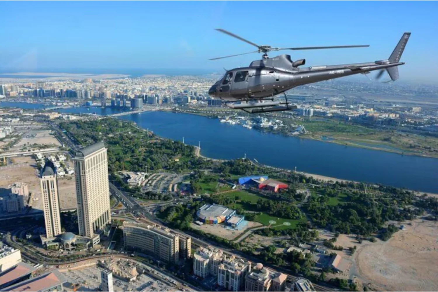 Helicopter Ride in Abu Dhabi